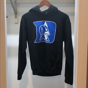 Duke hoodie also missing the hoodie strings